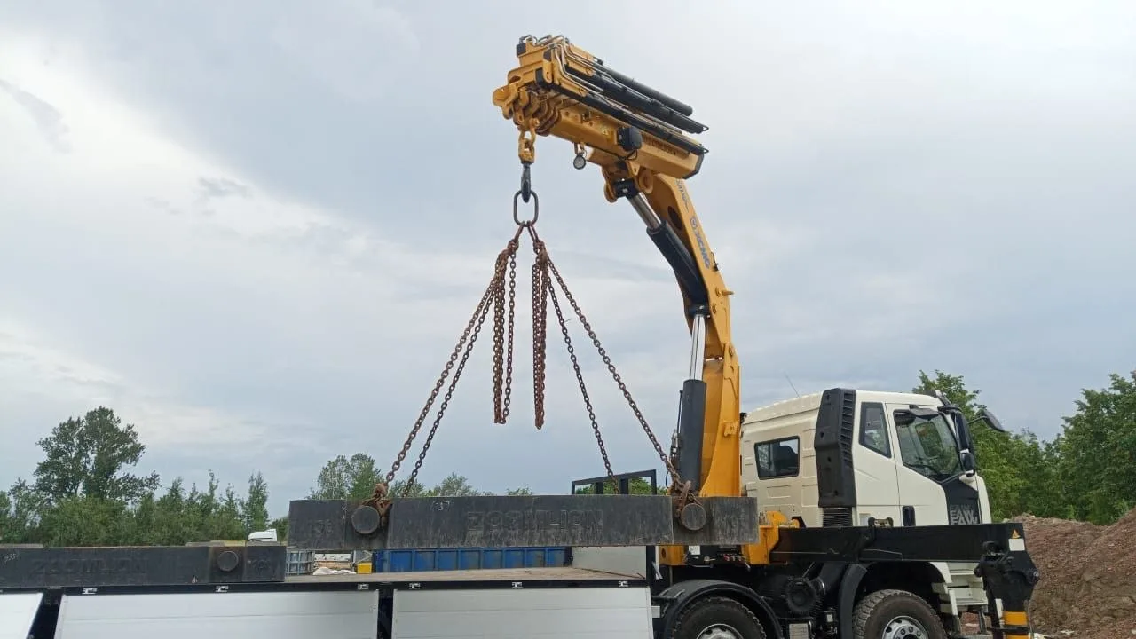 Стрела XCMG SQZ 460-6 в работе